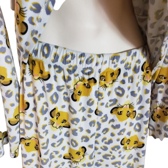 Women’s 2 Pc Disney The Lion King Simba Pajama Set Super Soft Fleece size 3X - Picture 9 of 11
